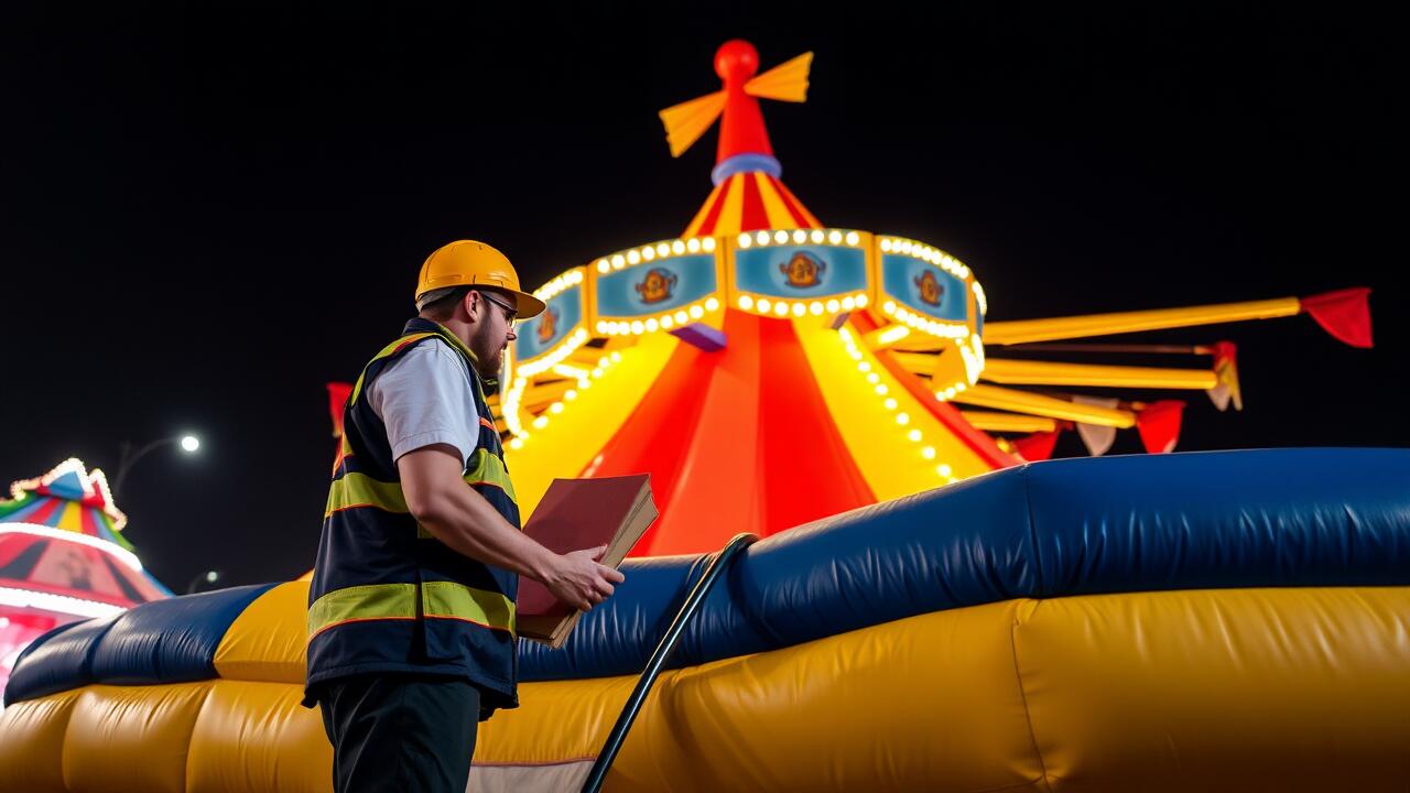 Inflatables and carnival rides